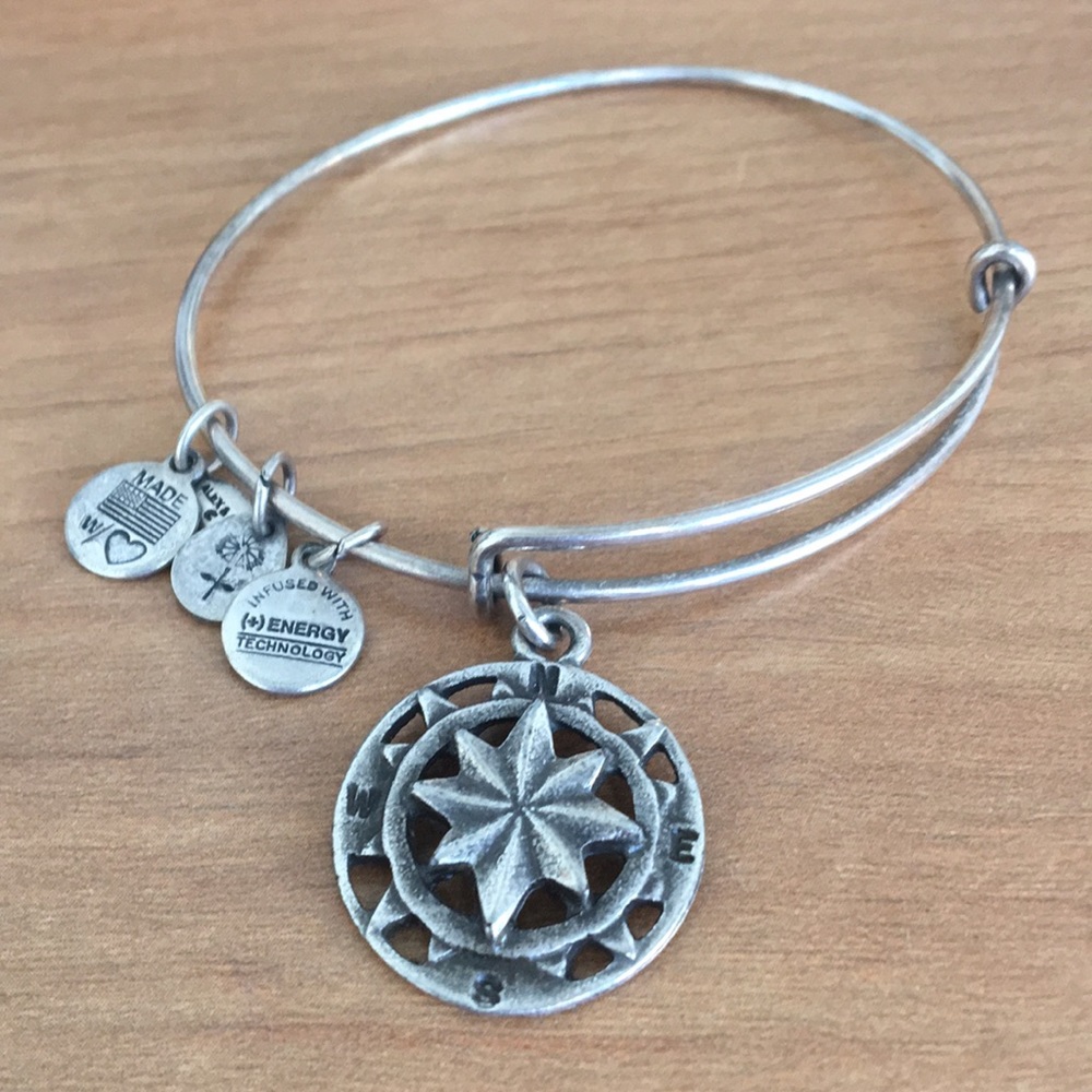 Alex and Ani Compass Bangle